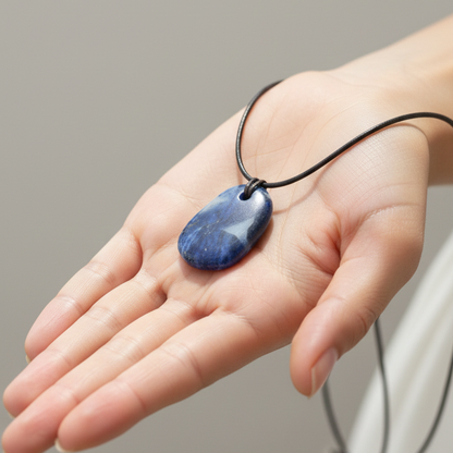 Collar Sodalita pacificador 3-4 cm