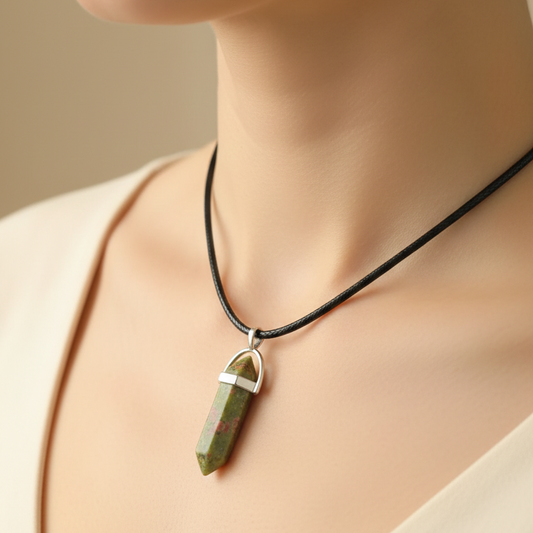 Collar unakita punta 3-4 cm