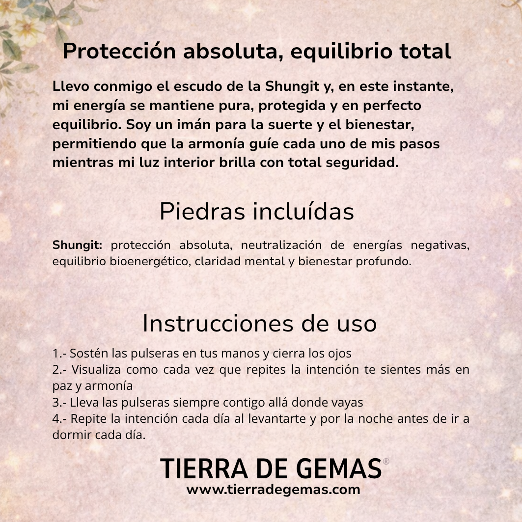 Protección Absoluta y Suerte (12 piedras Shungit rodado 2-3 cm)