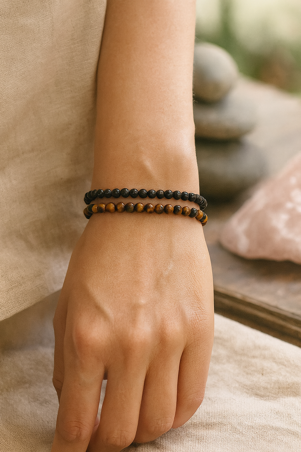 Energía contra toda negatividad - Pack 2 pulseras poderosas