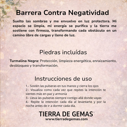 Protección y Equilibrio Energético (collar turmalina negra en plata de ley 2-3 cm)