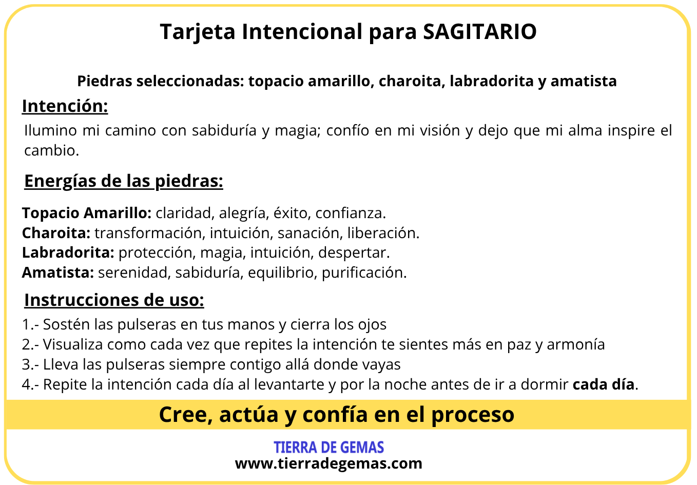 Set Pulseras Sagitario