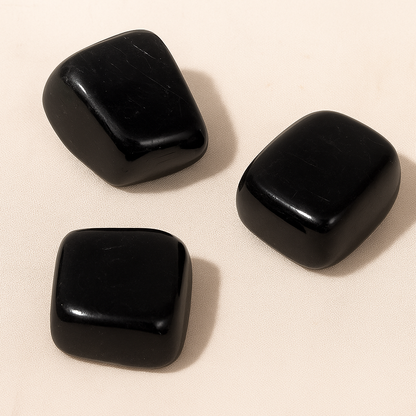 Pack 3 piedras Turmalina Negra - Protección y Transformación