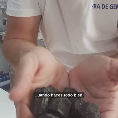 Protección energética contra envidia, ansiedad y malas vibras - Pulsera turmalina negra 4mm