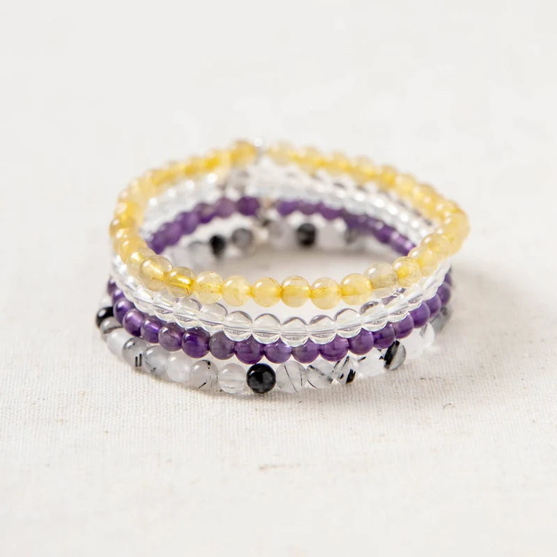 Curación Maestra - Pack 4 pulseras poderosas