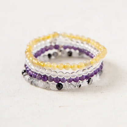 Curación Maestra - Pack 4 pulseras poderosas