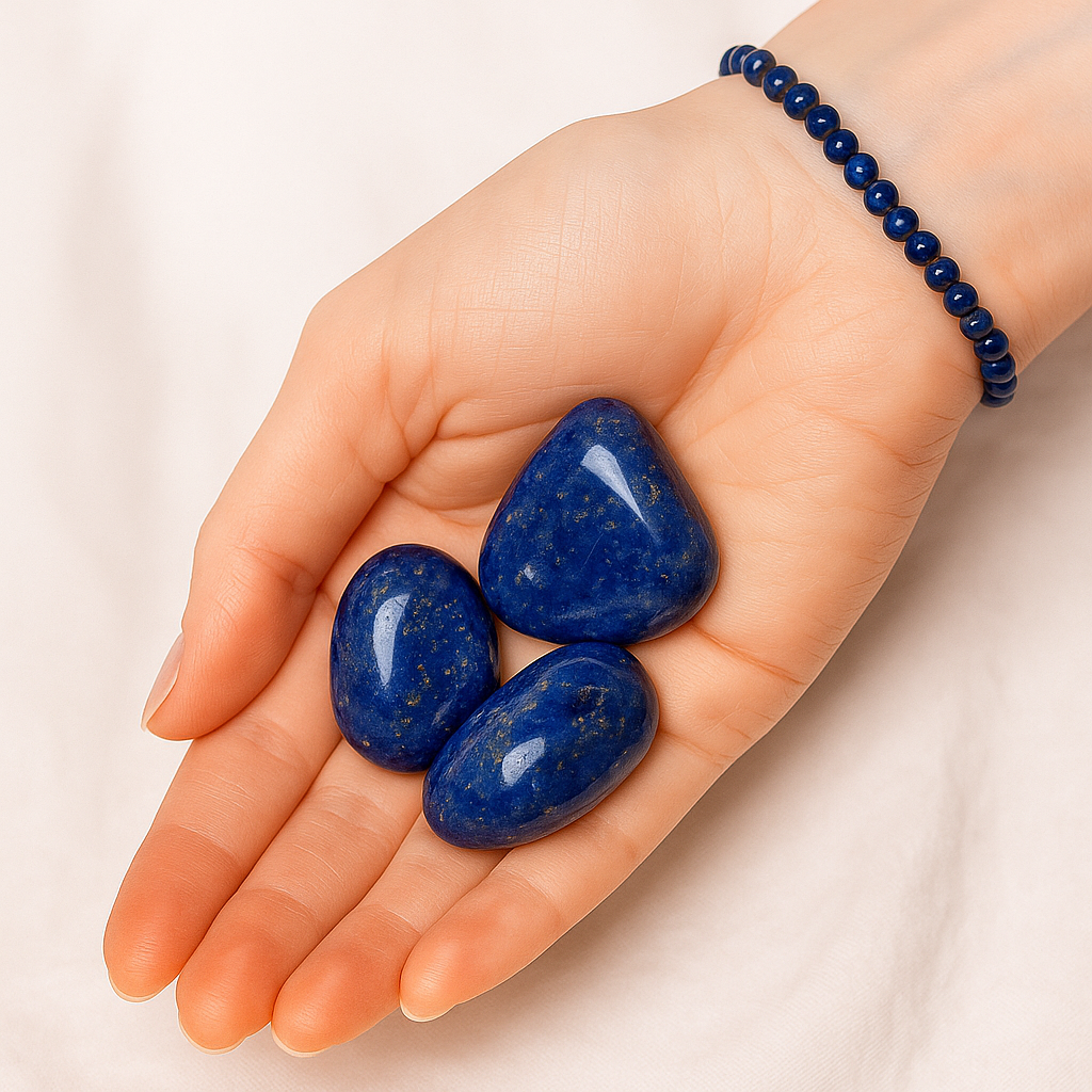 Pack 3 piedras Lapislazuli - Paz y Calma