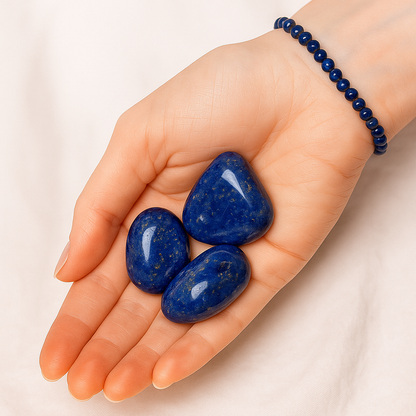 Pack 3 piedras Lapislazuli - Paz y Calma