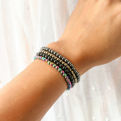 Protección contra negatividad y campos electromagnéticos - Set 4 pulseras