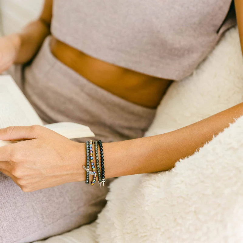 Protección contra negatividad y campos electromagnéticos - Set 4 pulseras